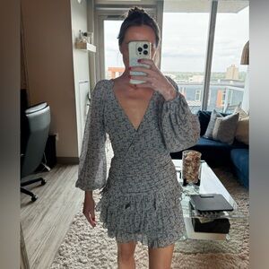 ASTR The Label Drop-Waist Mini Dress